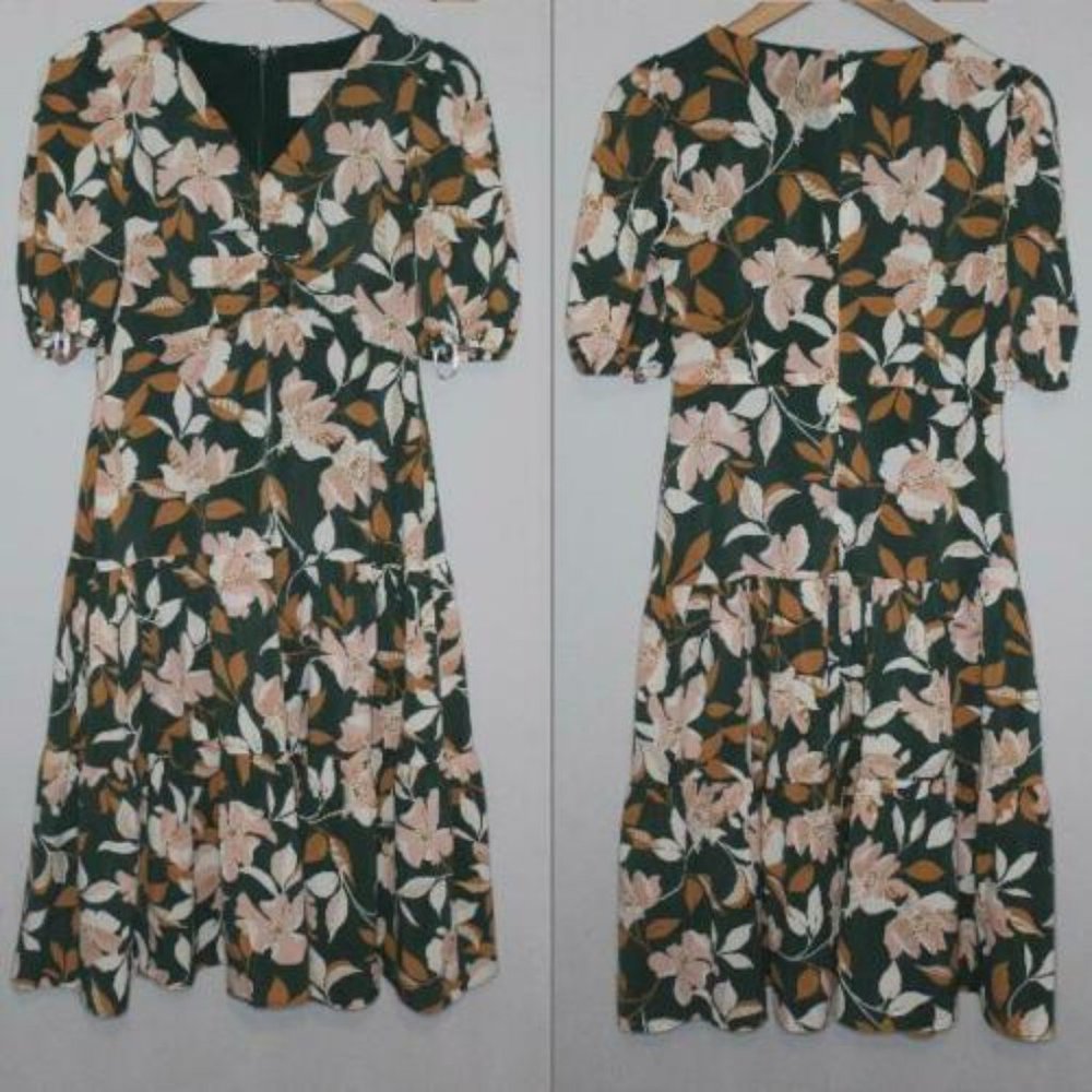 Gal Meets Glam Anthro Tegan Midi Dress H10197 - Picture 10 of 11